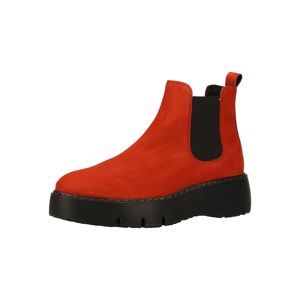 Paul Green Chelsea boty  oranžově červená