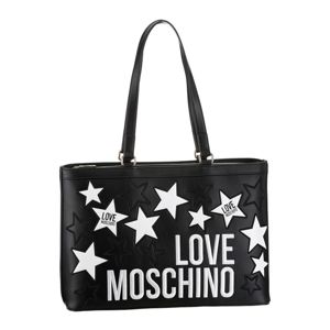 Love Moschino Nákupní taška  bílá / černá