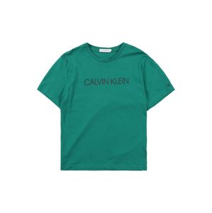Calvin Klein Jeans Tričko 'INSTITUTIONAL SS T-S'  zelená