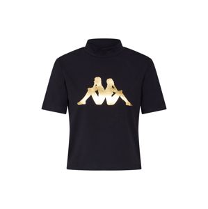 KAPPA Tričko 'Effi'  zlatá / černá