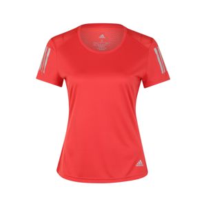 ADIDAS PERFORMANCE Shirt 'Own The Run'  červená / bílá