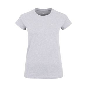 MOROTAI Funkční tričko 'PREMIUM'  světle šedá / bílá