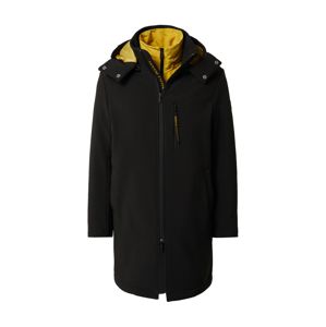 ARMANI EXCHANGE Přechodný kabát  žlutá / černá