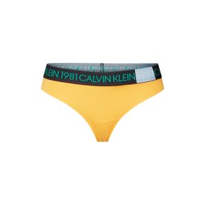 Calvin Klein Underwear Tanga  žlutá
