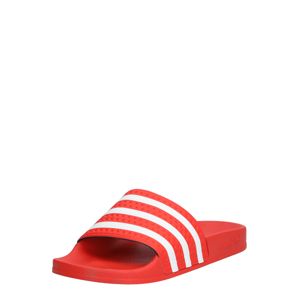 ADIDAS ORIGINALS Pantofle  červená / bílá