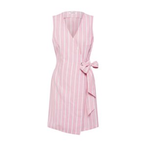 GLAMOROUS Letní šaty 'EA0104'  pink / bílá