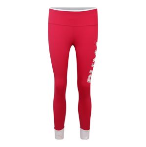 PUMA Sportovní kalhoty 'Modern Sports Fold up Legging'  bílá / pink