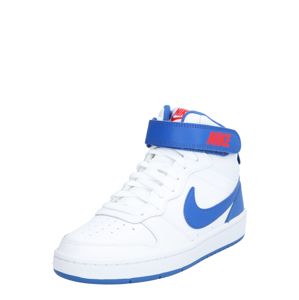 Nike Sportswear Tenisky 'Nike Court Borough Mid 2'  bílá / modrá