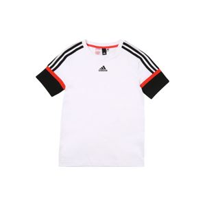 ADIDAS PERFORMANCE Funkční tričko  černá / bílá / ohnivá červená
