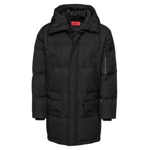 HUGO Zimní kabát 'Belmu1841 10209076 01'  černá