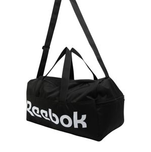 REEBOK Sportovní taška 'ACT CORE M GRIP'  bílá / černá
