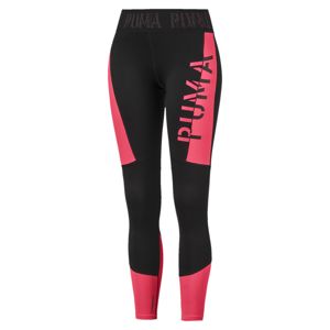 PUMA Sportovní kalhoty  černá / pink
