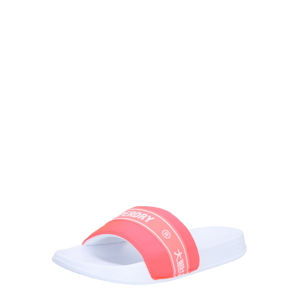 Superdry Pantofle 'Pool '  bílá / růžová