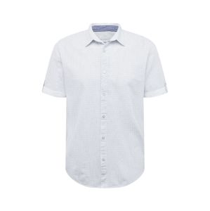 ESPRIT Košile 'Shirt SS'  tmavě modrá / bílá