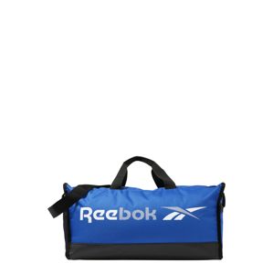 REEBOK Sportovní taška  modrá / bílá / černá