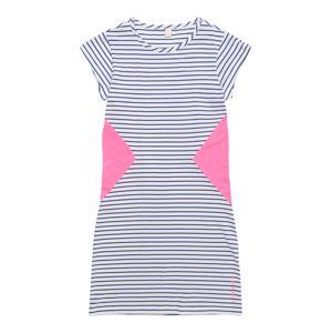 ESPRIT Šaty  modrá / pink / bílá