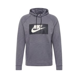 Nike Sportswear Mikina 'OPTIC'  tmavě šedá / černá / bílá