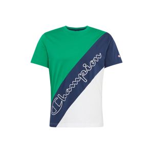 Champion Authentic Athletic Apparel Tričko  zelená / námořnická modř / bílá