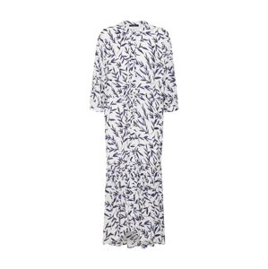 SELECTED FEMME Košilové šaty 'BREE'  bílá / modrá