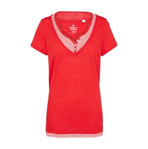 ESPRIT Tričko  červená / bílá