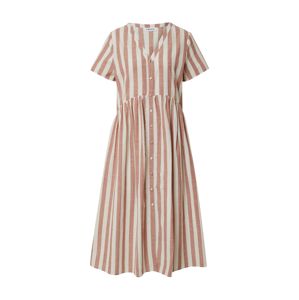 EDITED Letní šaty 'Elenie'  růžová / bílá