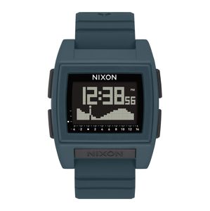Nixon Digitální hodinky 'Base Tide Pro'  čedičová šedá