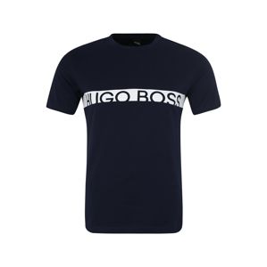 BOSS Tílko 'T-Shirt RN 10217081'  námořnická modř / bílá