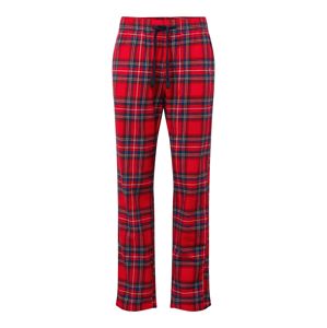 HOLLISTER Pyžamové kalhoty  tmavě modrá / červená / bílá