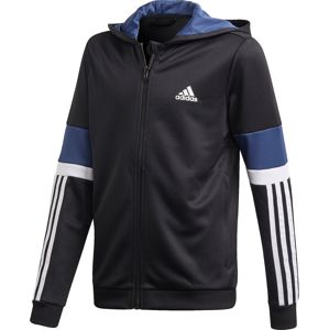 ADIDAS PERFORMANCE Sportovní bunda  bílá / černá / chladná modrá