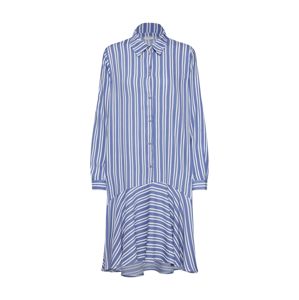 JACQUELINE De YONG Košilové šaty 'ISABEL'  modrá / bílá