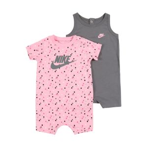 Nike Sportswear Dupačky/body  růžová / šedá
