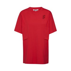 McQ Alexander McQueen Tričko 'Boyfriend T-Shirt'  červená
