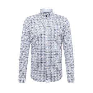 FYNCH-HATTON Košile 'Smart Minimals'  modrá / bílá