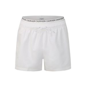 Calvin Klein Swimwear Plavecké šortky  bílá
