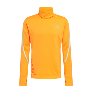 ADIDAS PERFORMANCE Funkční tričko  svítivě oranžová / šedá