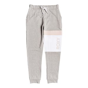 ROXY Sportovní kalhoty 'WAVES'  růžová / světle šedá / bílá