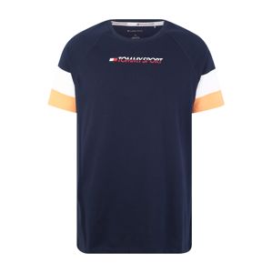 Tommy Sport Funkční tričko  marine modrá