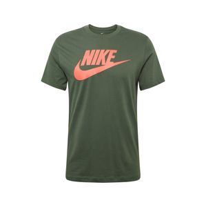 Nike Sportswear Tričko  tmavě zelená