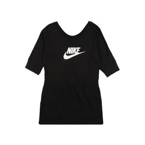Nike Sportswear Šaty  bílá / černá