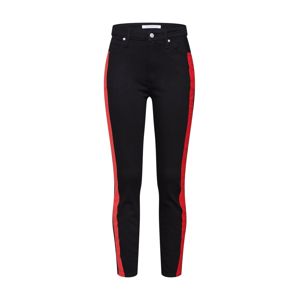 Calvin Klein Jeans Džíny  červená / černá