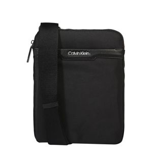 Calvin Klein Taška přes rameno 'FLAT PACK'  černá