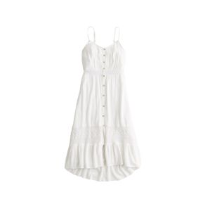 HOLLISTER Letní šaty  bílá