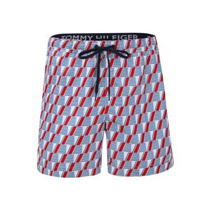 Tommy Hilfiger Underwear Plavecké šortky  červená / bílá / modrá