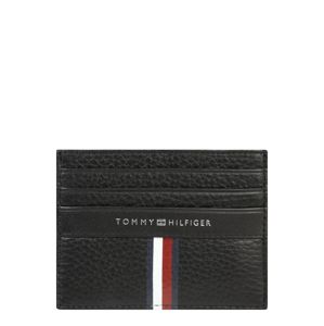 TOMMY HILFIGER Peněženka 'Corporate Leather CC Holder'  černá