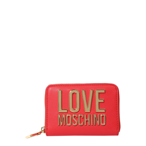 Love Moschino Peněženka  červená / zlatá