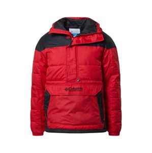 COLUMBIA Zimní bunda  červená / černá