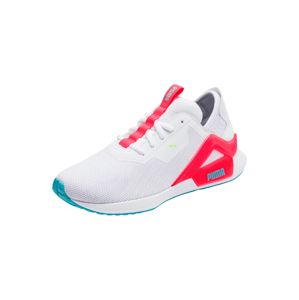 PUMA Běžecká obuv 'Rogue X Knit Wns'  světlemodrá / svítivě růžová / bílá