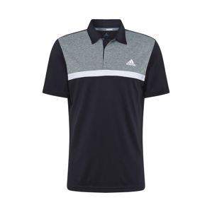 adidas Golf Funkční tričko  offwhite / černá / šedý melír