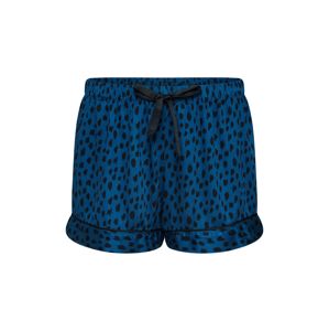 Hunkemöller Pyžamové kalhoty 'Leopard'  tmavě modrá