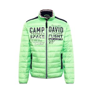 CAMP DAVID Přechodná bunda  svítivě zelená
